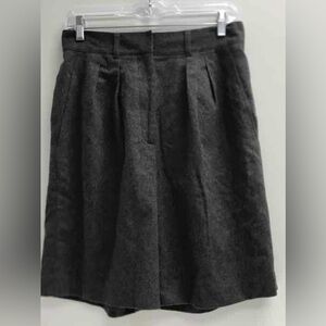 Vintage J. Crew Women’s Wool/Cashmere Blend Trouser Short Size 12
